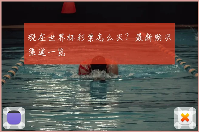 现在世界杯彩票怎么买？最新购买渠道一览